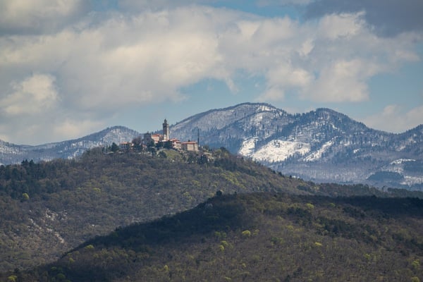 Sveta Gora from Gonjače view tower