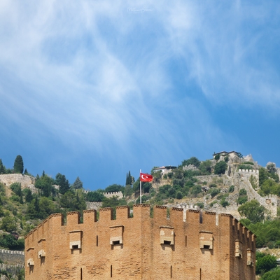 Picture of Red Tower of Alanya (The Kızıl Kule) - Red Tower of Alanya (The Kızıl Kule)