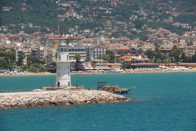 instagram spots in Türkiye - Alanya Lighthouse (Alanya Deniz Feneri)