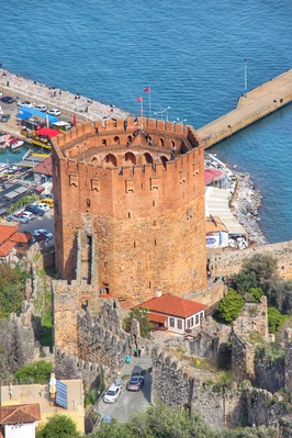 photos of Türkiye - Red Tower of Alanya (The Kızıl Kule)