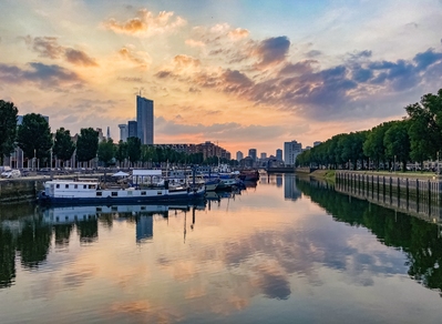 Rotterdam instagram spots - View on the Binnenhaven