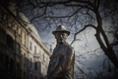 pictures of Budapest - Statue of Imre Nagy