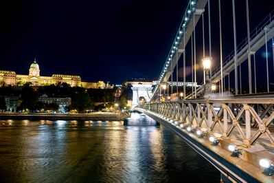 images of Budapest - Chain Bridge - Danube Viewpoint