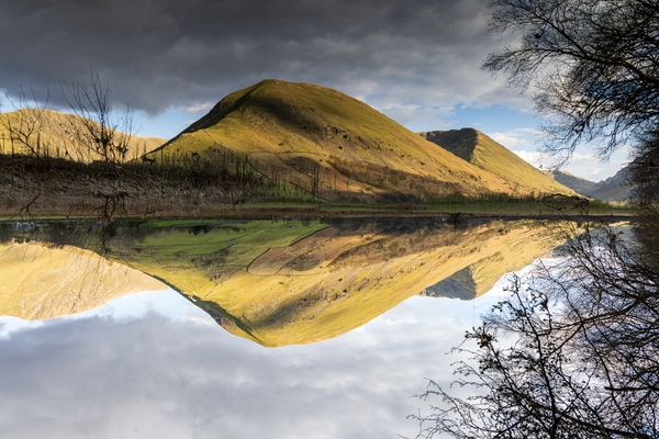 Taken from the west shore of Brotherswater on a still late afternoon in April 2021 this image is actually inverted just for fun!