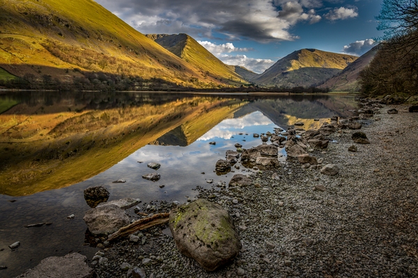 Another great reflection from the west shore of Brotherswater on a still late afternoon