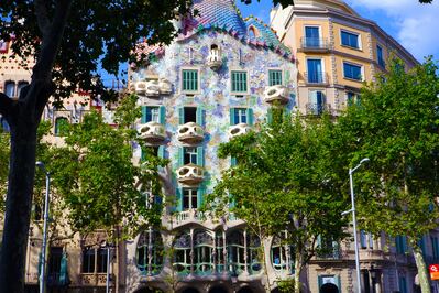 pictures of Barcelona - Casa Batlló - Exterior