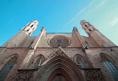 pictures of Barcelona - Santa Maria del Mar - Exterior