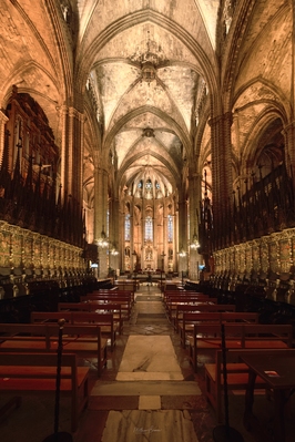 photo locations in Barcelona - Barcelona Cathedral - Interior
