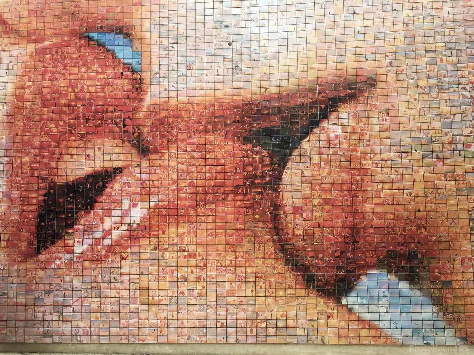 Image of The World Begins With Every Kiss (The Kiss Mural) by Team PhotoHound