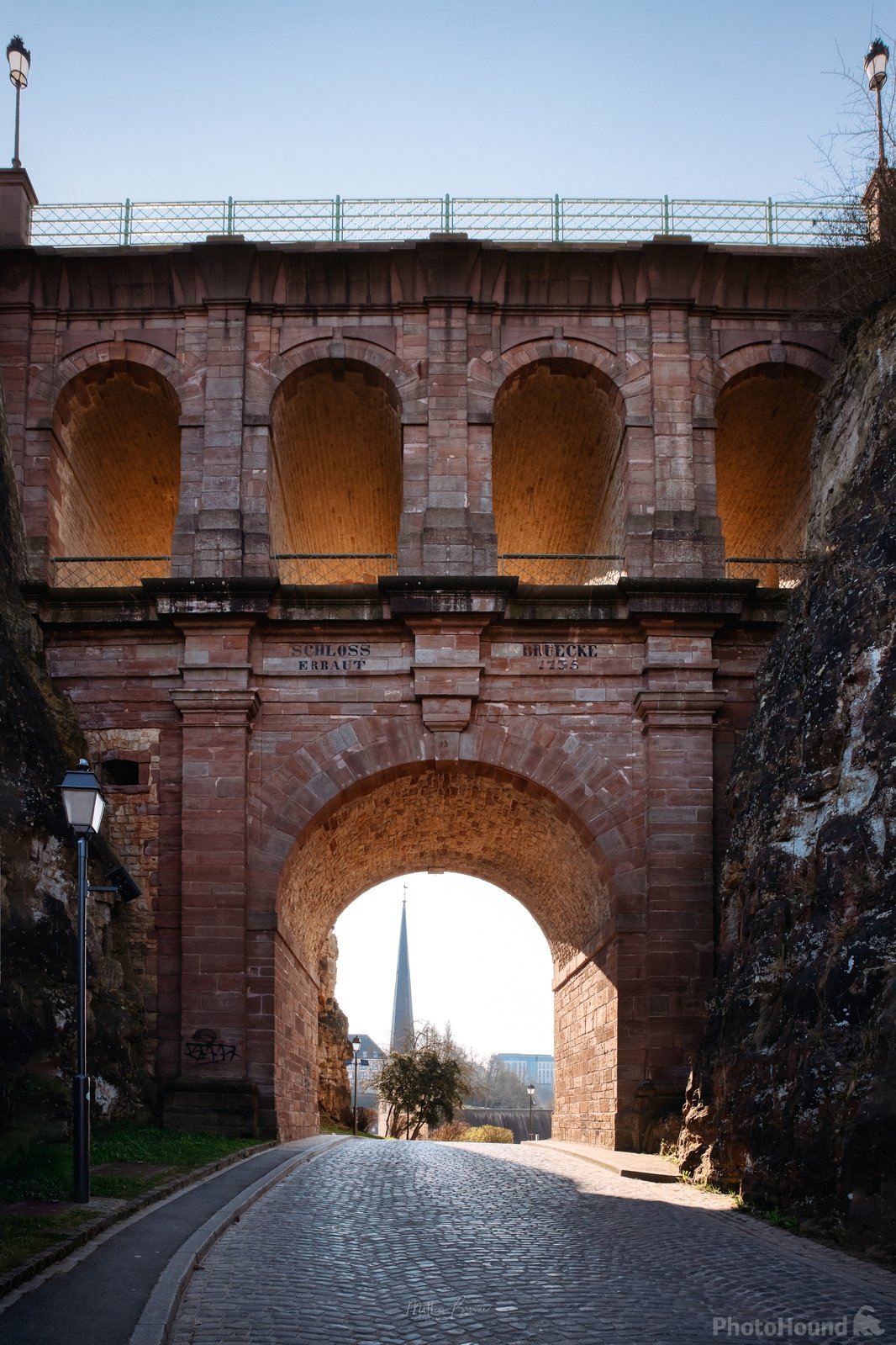 Image of Pont du Chateau, Luxembourg by Mathew Browne