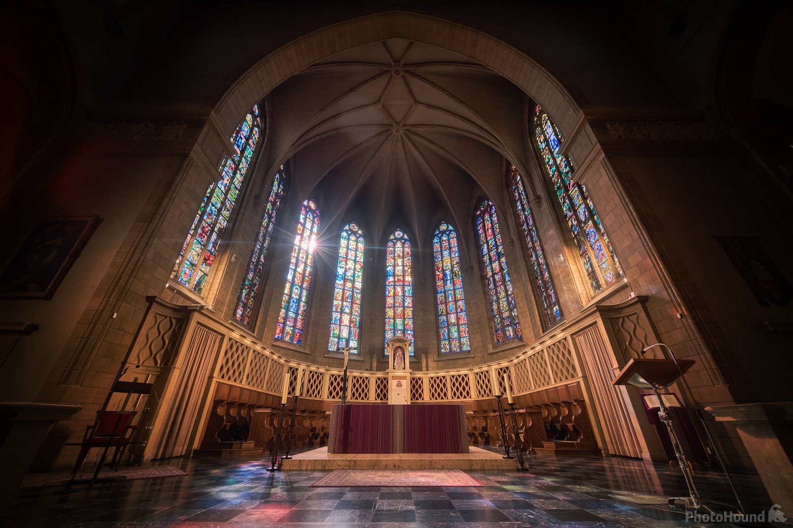 Image of Cathédrale Notre-Dame Luxembourg - Interior by Mathew Browne