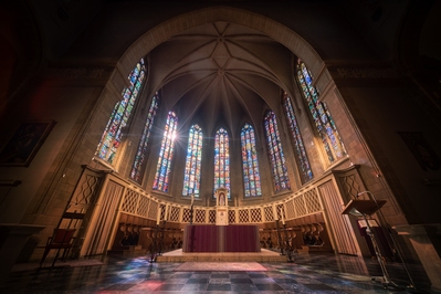 Photographing Luxembourg City - Cathédrale Notre-Dame Luxembourg - Interior