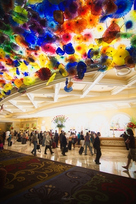 images of Las Vegas - Bellagio Lobby