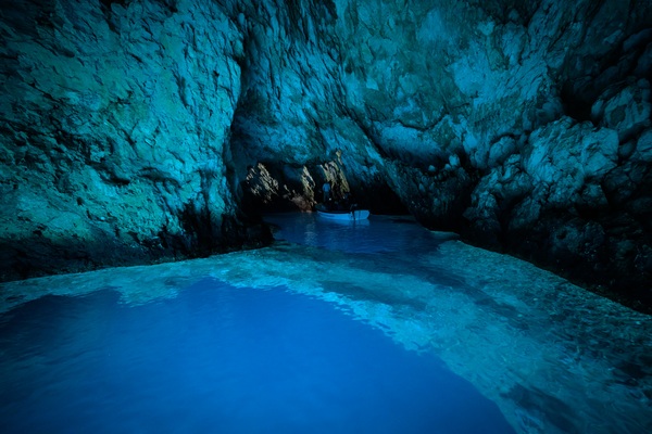 Modra Špilja (Blue Cave) at Biševo