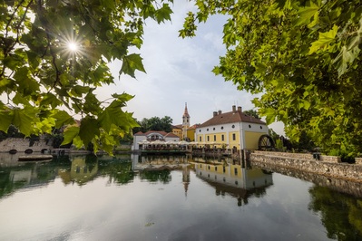 Hungary photography spots - Mill pond in Tapolca