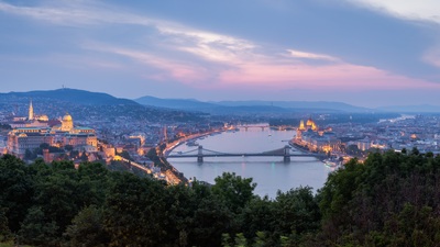 photography spots in Hungary - Gellért Hill - Budapest Views