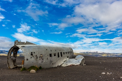 pictures of Iceland - Sólheimasandur plane Wreck.