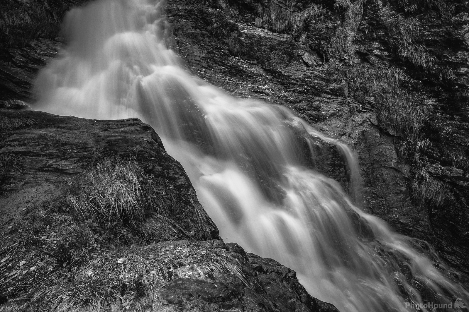 Image of Hirzbach Waterfall by James Billings.
