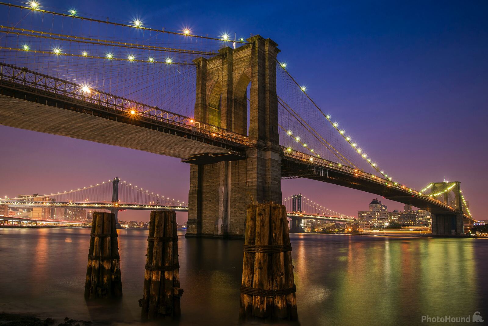 Image of Brooklyn Bridge from Seaport District by Team PhotoHound