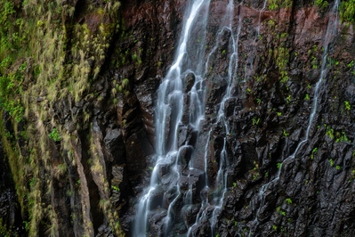 Madeira instagram spots - Risco Waterfall