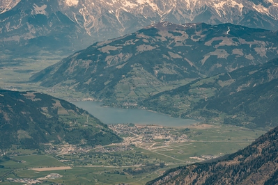 The lake at Zell am See - the dehaze filter in Lightroom did a lot of heavy lifting here!
