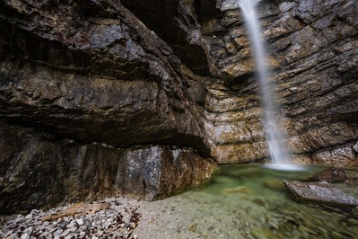 Slovenia pictures - Slap Zaročenca (Waterfall)