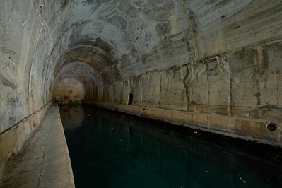 instagram spots in Croatia - JNA Submarine Tunnel