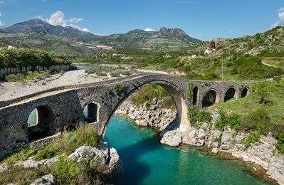 Albania photography locations - Mesi Bridge