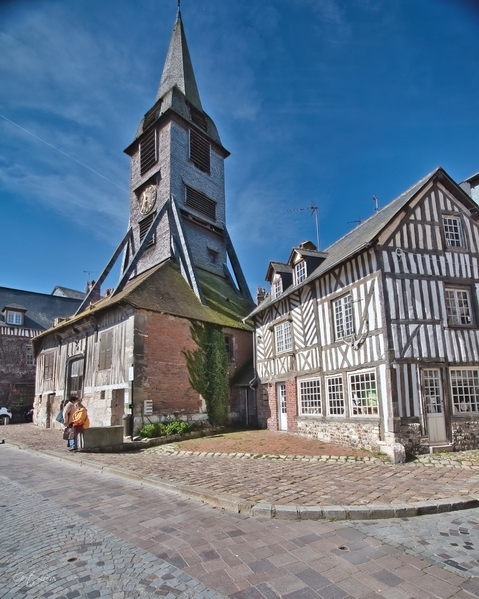 Honfleur - St Catherines Square - The belltower