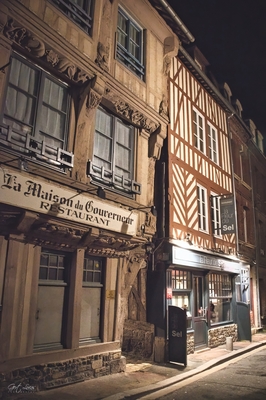 France images - Honfleur - Rue Haute - The governor's house