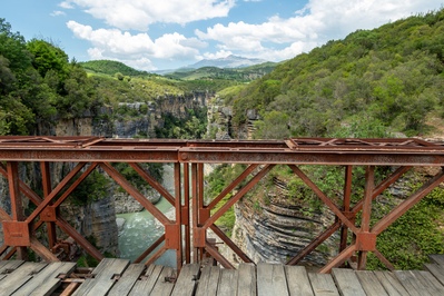 Albania images - Osumi Canyon Bridge