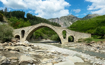 photo locations in Albania - Kasabashi Bridge