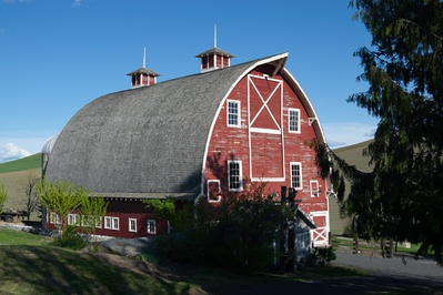 images of Palouse - Heidenreich Dairy Barn