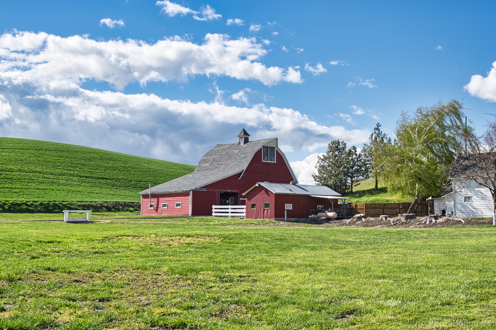 Image of Colfax Red Barn by Steve West