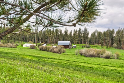 Washington photo spots - Weathered Barn, Anatone
