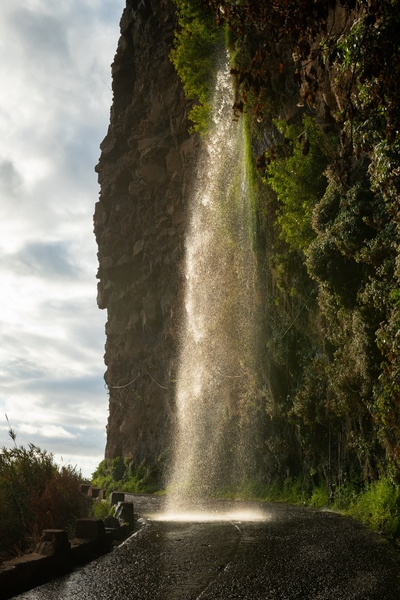 Cascata dos Anjos during late spring late afternoon.