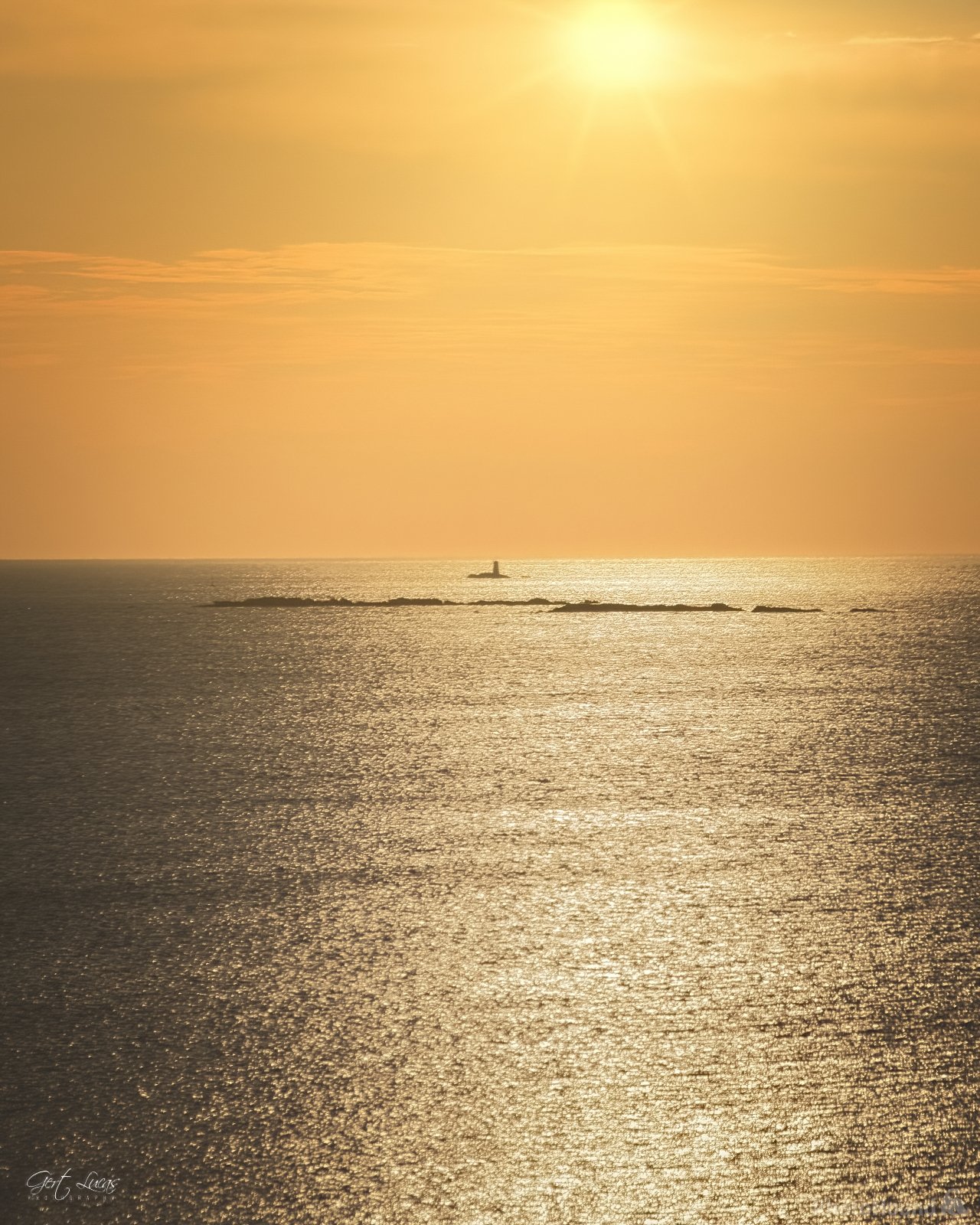 Image of Pointe du Grouin, Cancale, France - Sunset viewpoint by Gert Lucas