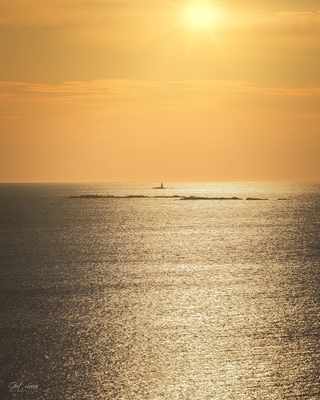 Image of Pointe du Grouin, Cancale, France - Sunset viewpoint - Pointe du Grouin, Cancale, France - Sunset viewpoint