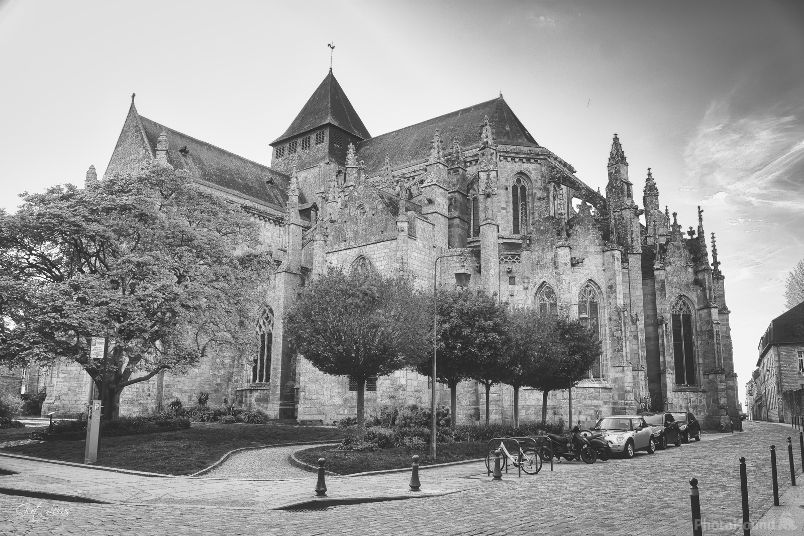 Image of Saint malo Church, Dinan, France by Gert Lucas