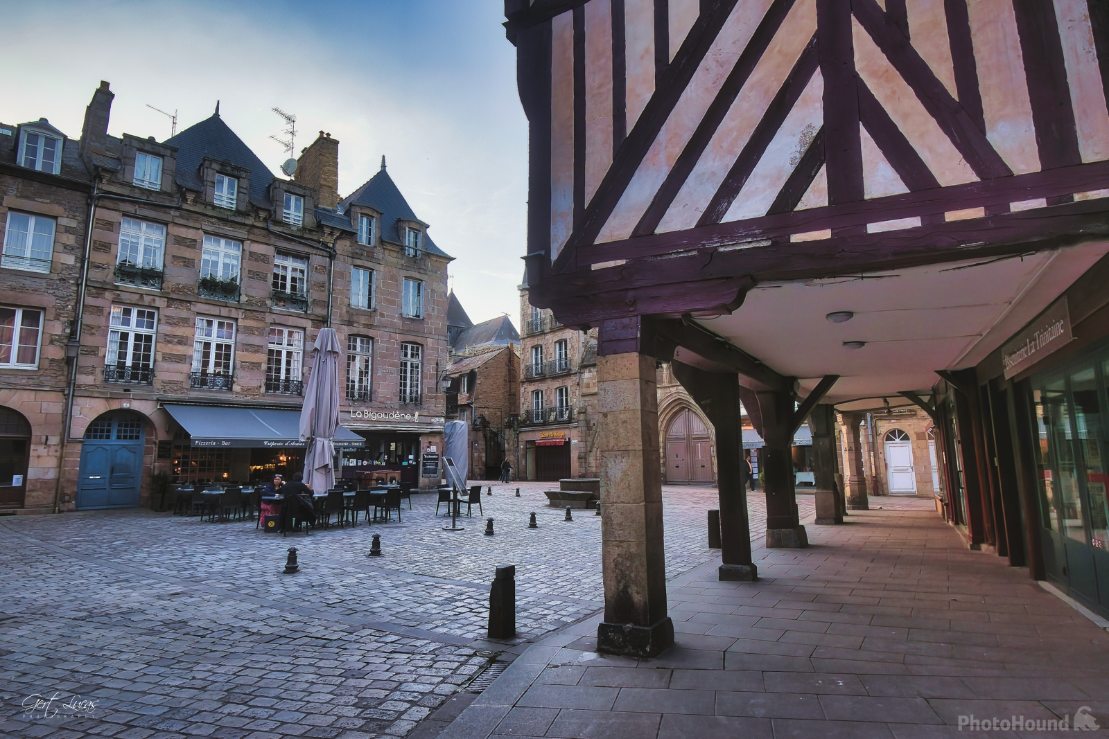 Image of Place des Cordeliers, Dinan, France by Gert Lucas