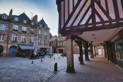instagram locations in Bretagne - Place des Cordeliers, Dinan, France