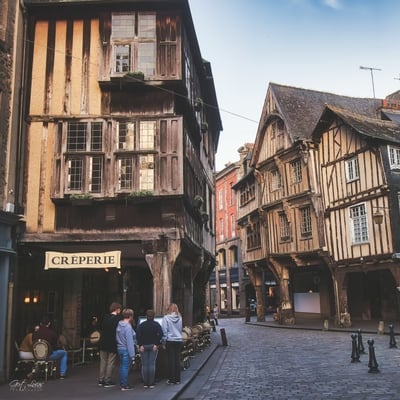 photography locations in Bretagne - Place des Merciers, Dinan, France