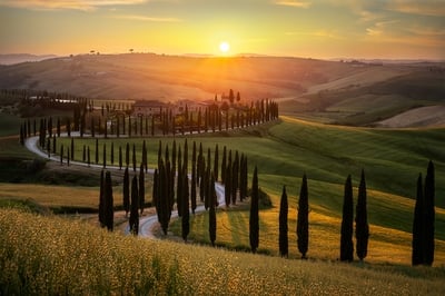 Tuscany photography spots - Baccoleno Farmhouse