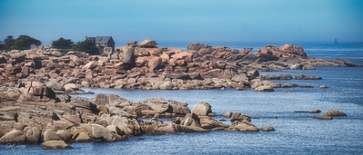 Photo of Mean Ruz Lighthouse, Perros-Guirec, France - Mean Ruz Lighthouse, Perros-Guirec, France