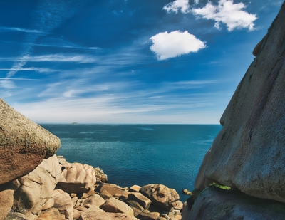 France photos - Dragons Head, Natural reserve, Granite Coast