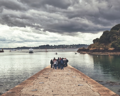 Bretagne photography locations - High Tide Jetty - Bréhat Islands
