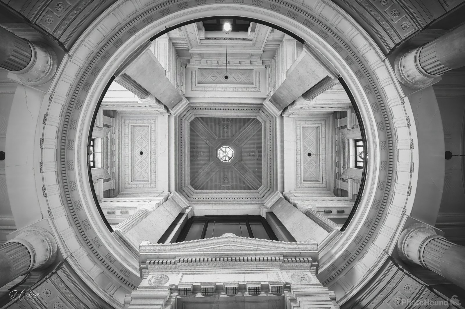 Image of Brussels Courthouse Interior by Gert Lucas