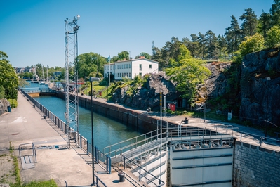 images of Sweden - Trollhättan - canal locks