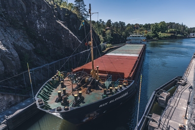 Sweden photos - Trollhättan - canal locks