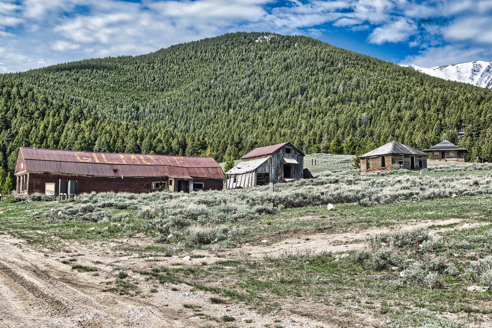 Image of Gilmore, Idaho Ghost Town by Steve West